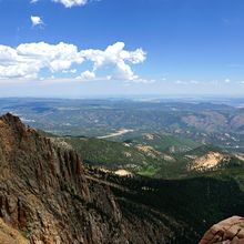 MT EVANS & PIKES PEAK, COLORADO