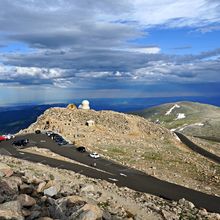 MT EVANS & PIKES PEAK, COLORADO