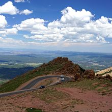 MT EVANS & PIKES PEAK, COLORADO