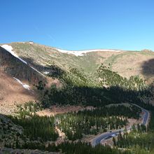 MT EVANS & PIKES PEAK, COLORADO