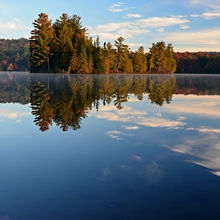 FALL IN ALGONQUIN PROVINCIAL PARK, CANADA