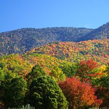 GREAT SMOKY MOUNTAINS AND GATLINBURG IN FALL