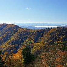 GREAT SMOKY MOUNTAINS AND GATLINBURG IN FALL