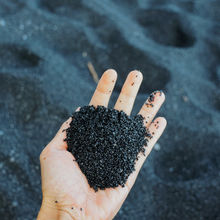 BLACK SAND BEACHES, BIG ISLAND HAWAII