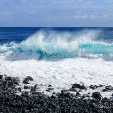 BLACK SAND BEACHES, BIG ISLAND HAWAII