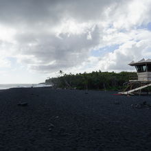 BLACK SAND BEACHES, BIG ISLAND HAWAII