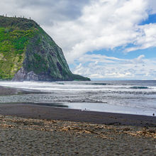 BLACK SAND BEACHES, BIG ISLAND HAWAII