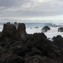 BLACK SAND BEACHES, BIG ISLAND HAWAII